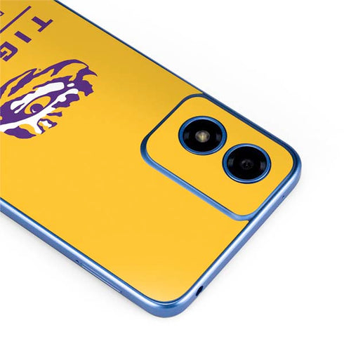 LSU Tigers Baton Rouge Yellow Moto G Play 4G (2024) Skin