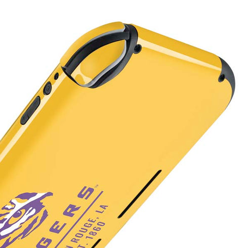 Louisiana State University - LSU Tigers Baton Rouge Yellow Nintendo Switch Lite Skin