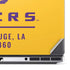 LSU Tigers Baton Rouge Yellow Dell Precision Skin