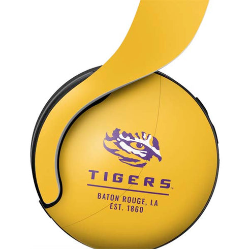 Louisiana State University - LSU Tigers Baton Rouge Yellow PULSE 3D Wireless Headset for PS5 Skin