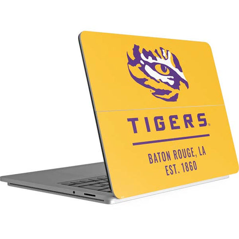 Louisiana State University - LSU Tigers Baton Rouge Yellow Surface Laptop Studio Skin