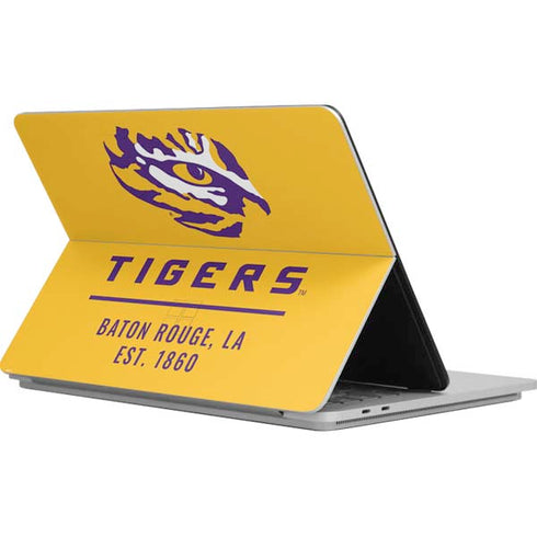 Louisiana State University - LSU Tigers Baton Rouge Yellow Surface Laptop Studio Skin