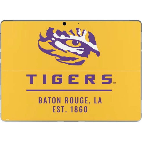 Louisiana State University - LSU Tigers Baton Rouge Yellow Surface Pro 8 Skin
