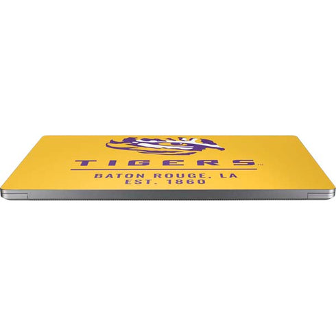 Louisiana State University - LSU Tigers Baton Rouge Yellow Universal Laptop 13in (10.6 x 7.6in) Skin