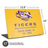 Louisiana State University - LSU Tigers Baton Rouge Yellow Universal Laptop 17in (13.8 x 10in) Skin