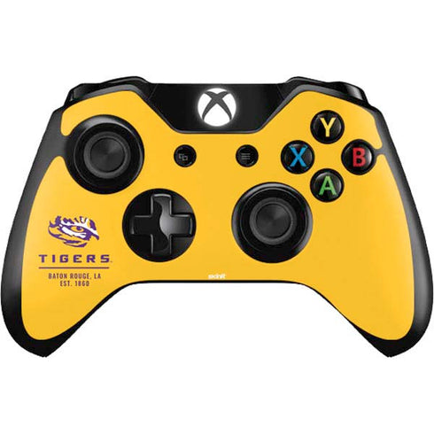 LSU Tigers Baton Rouge Yellow Xbox One Skins