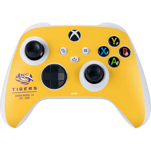 LSU Tigers Baton Rouge Yellow Xbox Series S Skins
