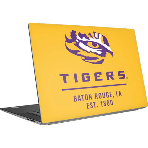 LSU Tigers Baton Rouge Yellow Dell XPS Skin