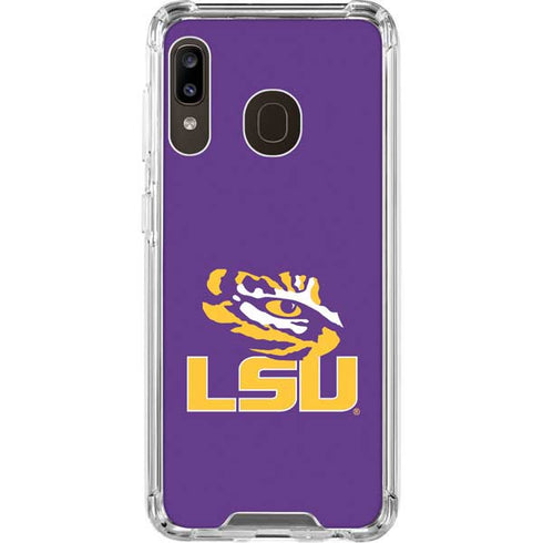 Louisiana State University - LSU Tigers Mascot Galaxy A30 Clear Case