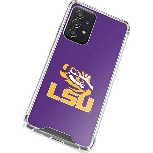 Louisiana State University - LSU Tigers Mascot Galaxy A52 5G Clear Case