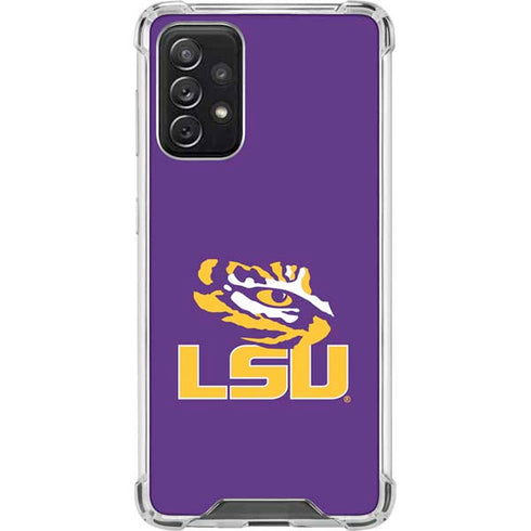 Louisiana State University - LSU Tigers Mascot Galaxy A72 5G Clear Case