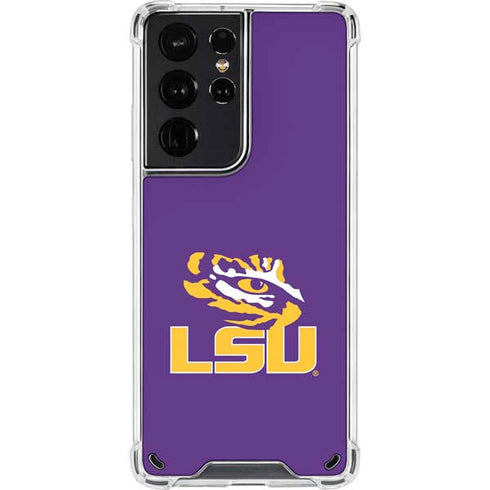 Louisiana State University - LSU Tigers Mascot Galaxy S21 Ultra 5G Clear Case