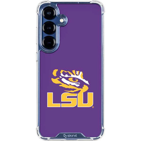 LSU Tigers Mascot Galaxy S25 Plus Clear Case
