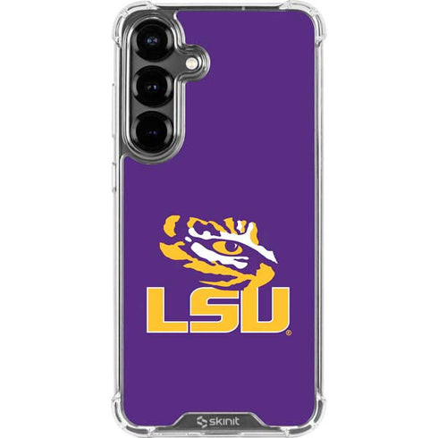 LSU Tigers Mascot Galaxy S26 Plus Clear Case