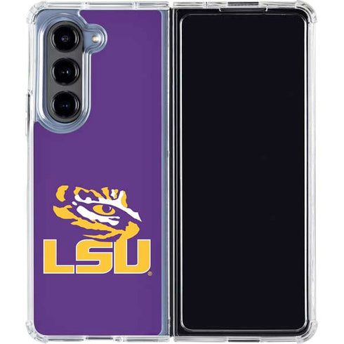 Louisiana State University - LSU Tigers Mascot Galaxy Z Fold5 5G Clear Case