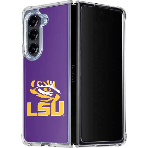 Louisiana State University - LSU Tigers Mascot Galaxy Z Fold5 5G Clear Case