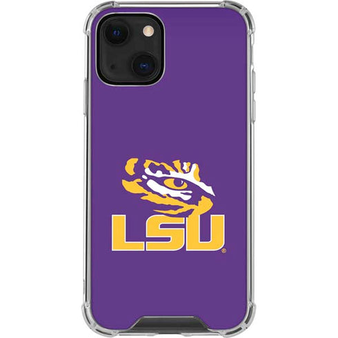 Louisiana State University - LSU Tigers Mascot iPhone 14 Plus Clear Case
