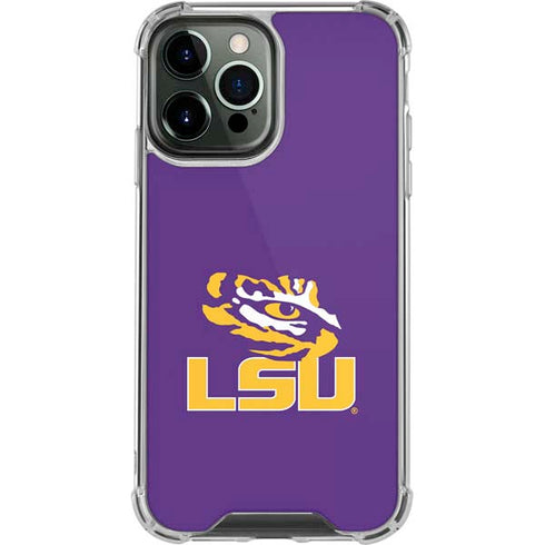 Louisiana State University - LSU Tigers Mascot iPhone 14 Pro Max Clear Case