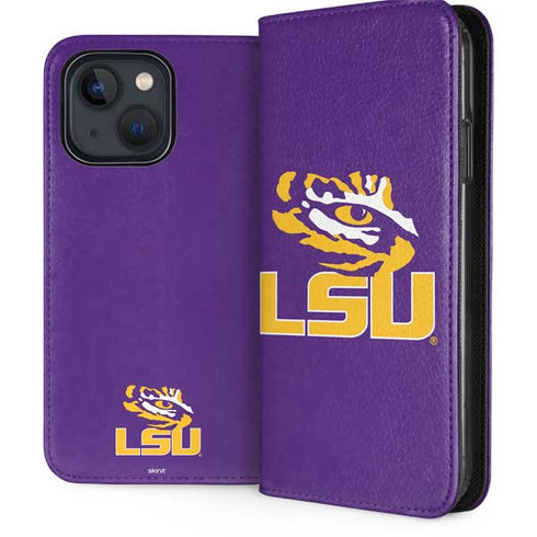 LSU Tigers Mascot iPhone 15 Folio Case