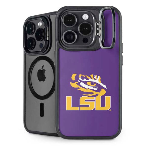 LSU Tigers Mascot iPhone 15 Pro Max Kickstand Case