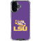LSU Tigers Mascot iPhone 16 Clear Case
