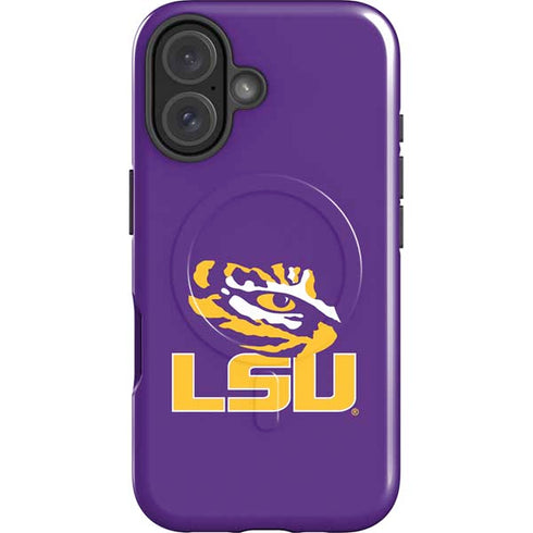 LSU Tigers Mascot iPhone 16 Magsafe Impact Case