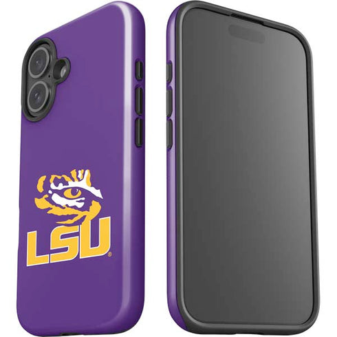 LSU Tigers Mascot iPhone 16 Plus Impact Case