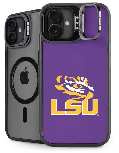 LSU Tigers Mascot iPhone 16 Plus Kickstand Case