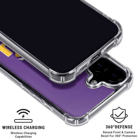 LSU Tigers Mascot iPhone 16 Plus MagSafe Case