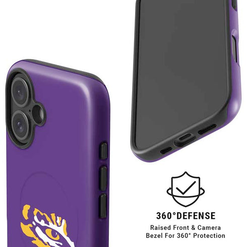 LSU Tigers Mascot iPhone 16 Plus Magsafe Impact Case