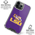 LSU Tigers Mascot iPhone 16 Pro Max Clear Case