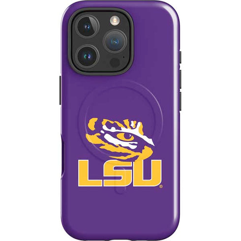 LSU Tigers Mascot iPhone 16 Pro Max Magsafe Impact Case