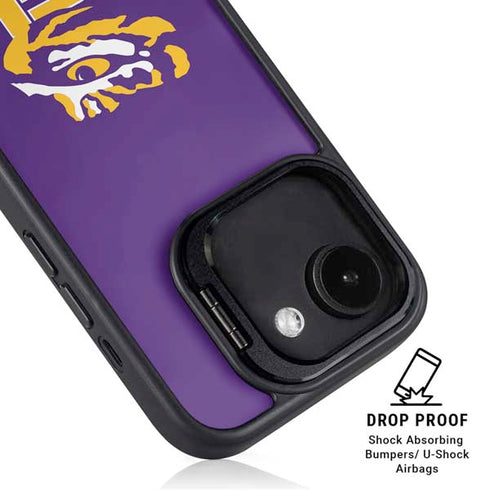LSU Tigers Mascot iPhone 16e Kickstand Case