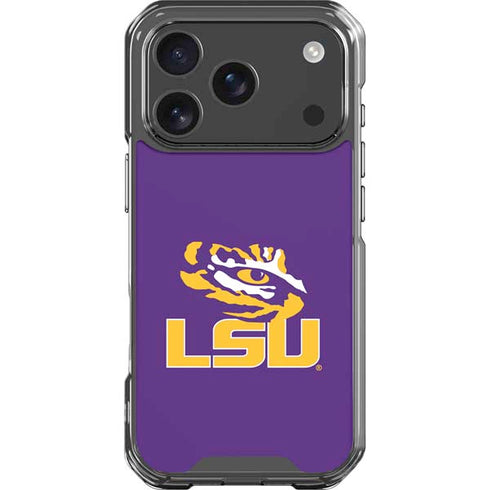 LSU Tigers Mascot iPhone 18 Pro Clear Case