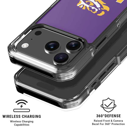 LSU Tigers Mascot iPhone 18 Pro Clear Case