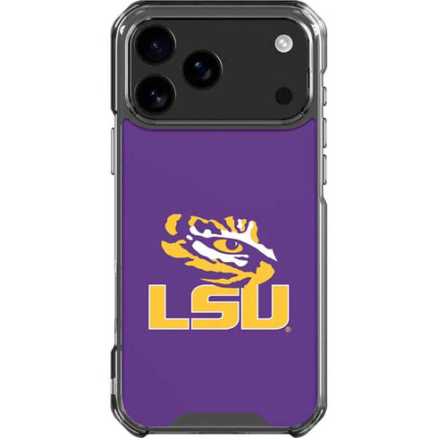 LSU Tigers Mascot iPhone 18 Pro Max Clear Case