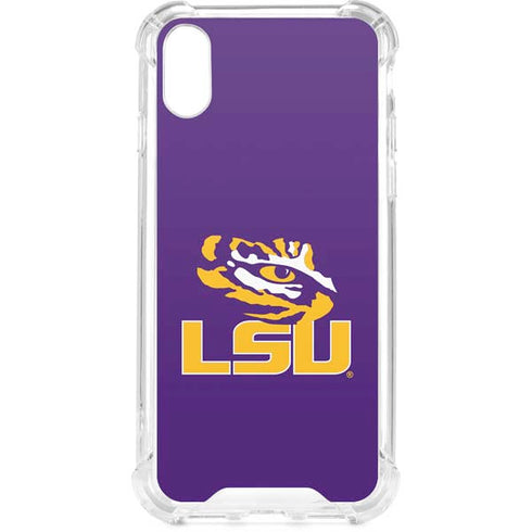 Louisiana State University - LSU Tigers Mascot iPhone XS Clear Case
