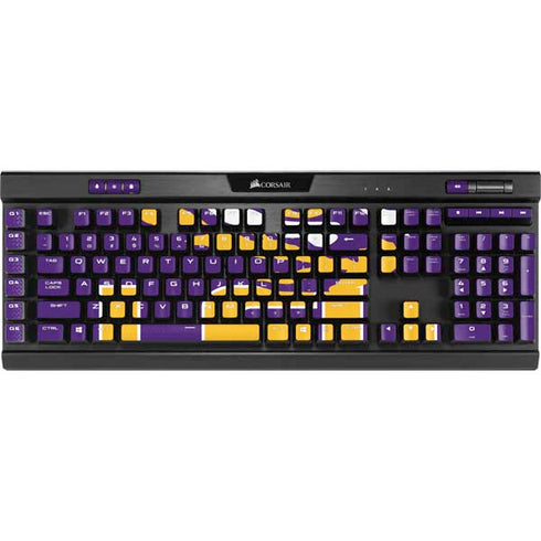 Louisiana State University - LSU Tigers Mascot K95 RGB PLATINUM Mechanical Gaming Keyboard Skin