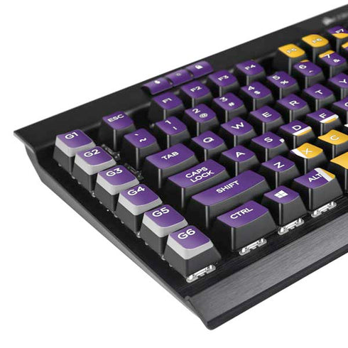 Louisiana State University - LSU Tigers Mascot K95 RGB PLATINUM Mechanical Gaming Keyboard Skin