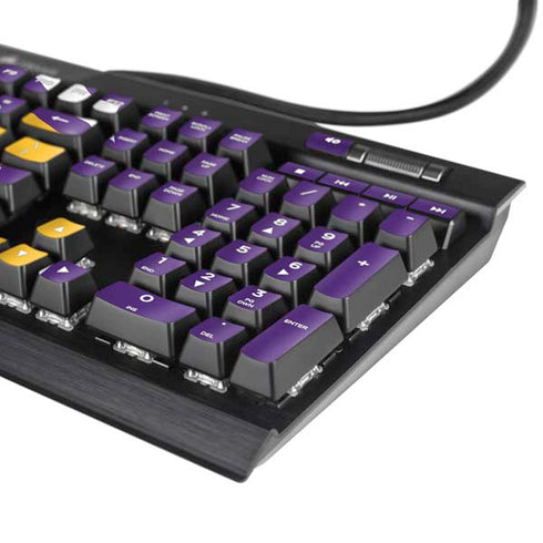 Louisiana State University - LSU Tigers Mascot K95 RGB PLATINUM Mechanical Gaming Keyboard Skin