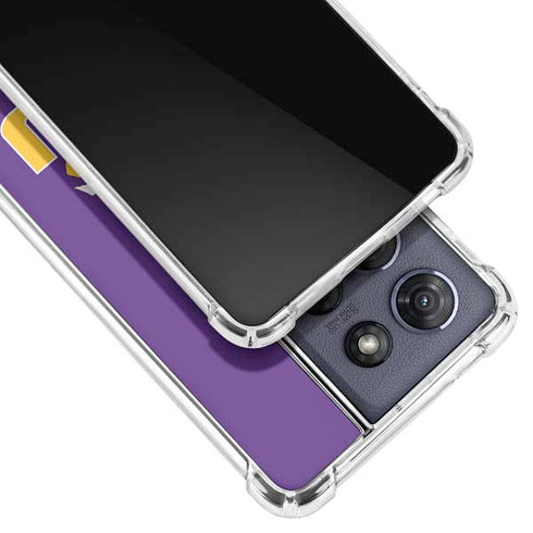 LSU Tigers Mascot Moto G Power 5G (2025) Clear Case