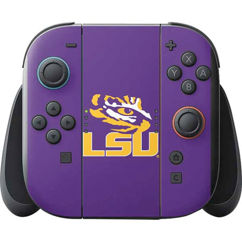 LSU Tigers Mascot Nintendo Switch 2 (2025) with Joy-Con Skin