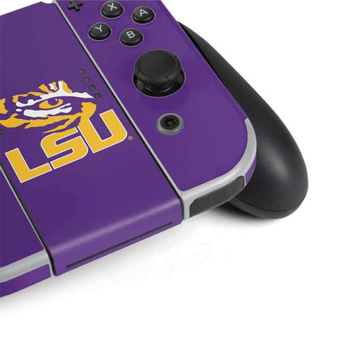Louisiana State University - LSU Tigers Mascot Nintendo Switch OLED (2021) Skin