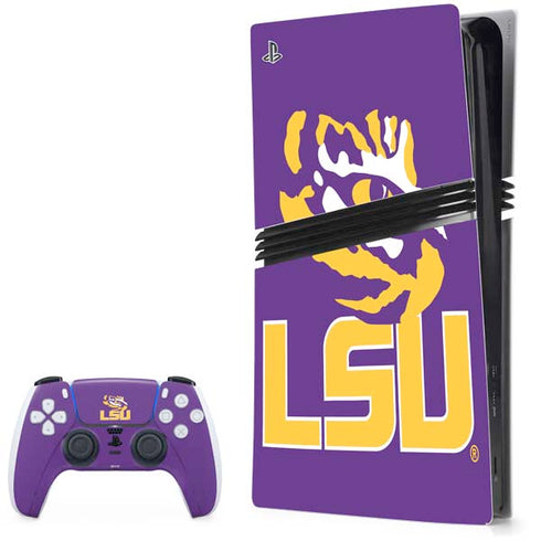 LSU Tigers Mascot PS5 Pro Bundle Skin