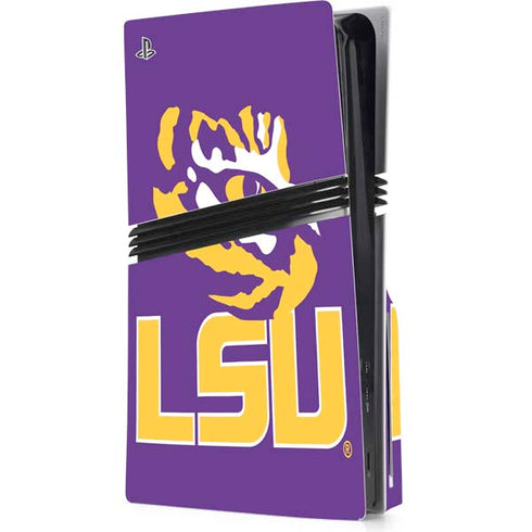 LSU Tigers Mascot PS5 Pro Disk Console Skin