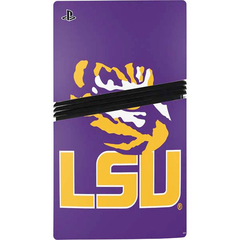 LSU Tigers Mascot PS5 Pro Disk Console Skin