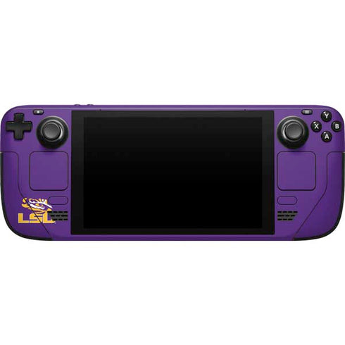 Louisiana State University - LSU Tigers Mascot Steam Deck Handheld Gaming Computer Skin
