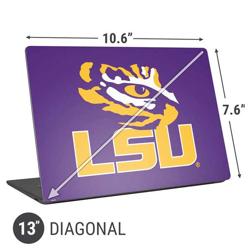 Louisiana State University - LSU Tigers Mascot Universal Laptop 13in (10.6 x 7.6in) Skin