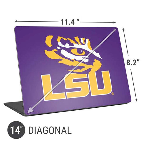 Louisiana State University - LSU Tigers Mascot Universal Laptop 14in (11.4 x 8.2in) Skin