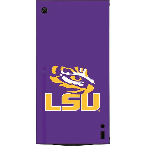 LSU Tigers Mascot XBox Series X Digital Edition Console Skin